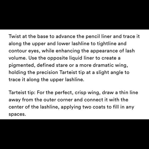 🌟Tartiest Double-Take Dual Ended Eyeliner, Black✒️〰️✔️ - Picture 6 of 7